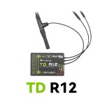 FrSky TD R12 12chnanel con PWM SBUS FBUS o S.Port 2.4Ghz 900Mhz